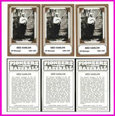 Ned Hanlon Baseball Cards 1975 Fleer Pioneers of Baseball Prices