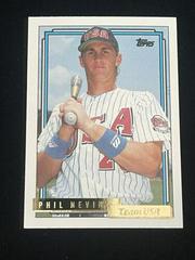 Phil Nevin [Gold] #82T Baseball Cards 1992 Topps Traded Prices