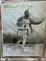 LeBron James #4 Basketball Cards 2022 Panini Black White Night Prices
