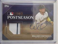 William Contreras [Gold] Baseball Cards 2024 Topps Postseason Performance Autograph Relic Prices