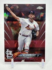 Adam Wainwright [Red] #81 Baseball Cards 2018 Topps Chrome Sapphire Prices