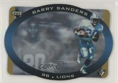 Barry Sanders [Gold] #16 Football Cards 1996 Spx Prices