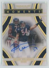 Brian Urlacher #9 Football Cards 2023 Panini Immaculate Moments Autograph Prices