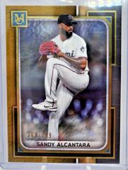 Sandy Alcantara [Gold] Baseball Cards 2023 Topps Museum Collection Prices