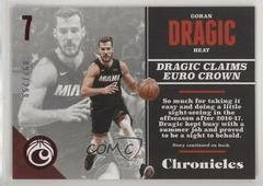 Goran Dragic [Red] Basketball Cards 2017 Panini Chronicles Prices