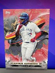 Vladimir Guerrero Jr. [Red] #3 Baseball Cards 2023 Topps Inception Prices