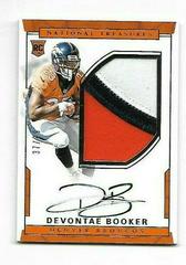 Devontae Booker [Patch Autograph] Football Cards 2016 Panini National Treasures Prices