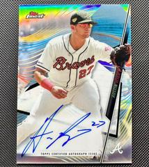 Austin Riley [Red Wave Refractor] #FA-AR Baseball Cards 2020 Topps Finest Autographs Prices