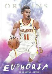 Trae Young #11 Basketball Cards 2022 Panini Origins Euphoria Prices