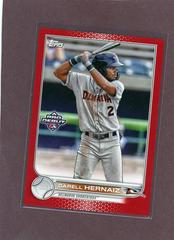 Darell Hernaiz [Red] Baseball Cards 2022 Topps Pro Debut Prices
