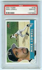 Mike Lowell #185 Baseball Cards 2001 Fleer Prices