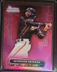 Aeverson Arteaga [Magenta] #BSP-56 Baseball Cards 2022 Bowman Sterling Prices