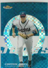 Chipper Jones [Blue Xfractor] #26 Baseball Cards 2005 Finest Prices