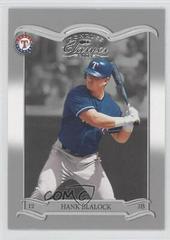 Hank Blalock #58 Baseball Cards 2003 Donruss Classics Prices