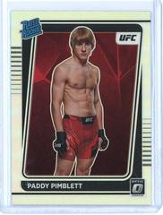 Paddy Pimblett [Holo] Ufc Cards 2022 Panini Donruss Optic UFC Prices