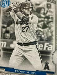 Mike Trout [Black & White] #300 Baseball Cards 2020 Topps Gypsy Queen Prices