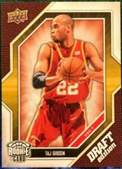 Taj Gibson #37 Basketball Cards 2009 Upper Deck Draft Edition Prices