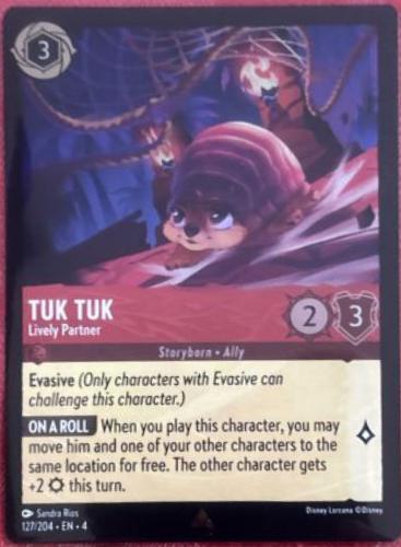 Tuk Tuk - Lively Partner [Foil] #127 Lorcana Ursula's Return