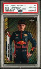 Max Verstappen [Gold Wave] #6 Racing Cards 2020 Topps Chrome Formula 1 Prices