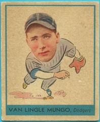 Van Lingle Mungo Baseball Cards 1938 Goudey Prices