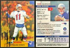 Drew Bledsoe [Gold Refractor] #110 Football Cards 1999 Topps Finest Prices