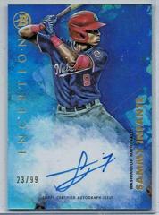 Sammy Infante [Blue] Baseball Cards 2021 Bowman Inception Autographs Prices