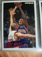 Terry Mills #71 Basketball Cards 1994 Fleer Prices