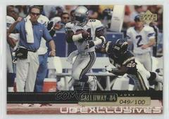 Joey Galloway Football Cards 1999 Upper Deck Prices