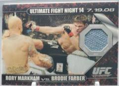 Brodie Farber, Rory Markham #90 Ufc Cards 2009 Topps UFC Round 1 Prices