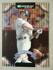 Derek Jeter [Career Stat Line] Baseball Cards 2002 Donruss Prices