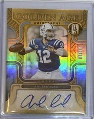 Andrew Luck [Platinum] #GAA-ALU Football Cards 2022 Panini Gold Standard Golden Age Autographs Prices