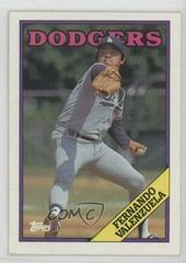 Fernando Valenzuela #780 Baseball Cards 1988 Topps Prices