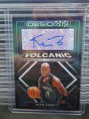 Kevin Garnett [Purple] Basketball Cards 2021 Panini Obsidian Volcanic Signatures Prices