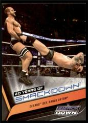 Cesaro def. Randy Orton #SD-32 Wrestling Cards 2019 Topps WWE 20 Years of SmackDown Live Prices