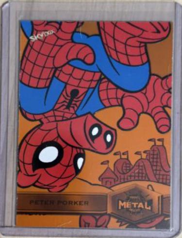 Peter Porker [Orange] #165 Marvel 2022 Metal Universe Spider-Man