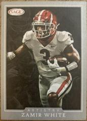 ZAMIR WHITE #119 Football Cards 2022 Sage Artistry Prices