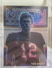 Tom Brady #NI-1 Football Cards 2022 Panini Select Neon Icons Prices