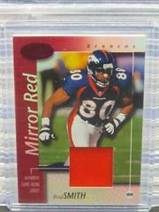 Rod Smith [Mirror Red Jersey] #25 Football Cards 2002 Leaf Certified Prices
