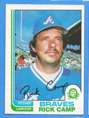Rick Camp #138 Baseball Cards 1982 O Pee Chee Prices