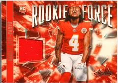 Rashee Rice #RF-17 Football Cards 2023 Panini Absolute Rookie Force Prices