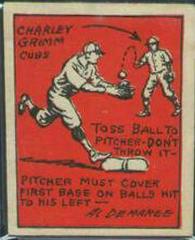 Charley Grimm #15 Baseball Cards 1935 Schutter Johnson Prices