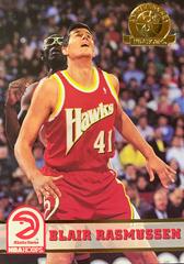 Blair Rasmussen [5th Anniversary] #6 Basketball Cards 1993 Hoops Prices