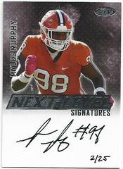 Myles Murphy #NLS-MM3 Football Cards 2023 Sage Next Level Signatures Prices