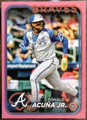 Ronald Acuna Jr. [Mother's Day Pink] Baseball Cards 2024 Topps Prices