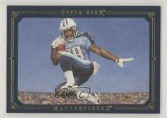Chris Johnson [Framed Blue 150] #38 Football Cards 2008 Upper Deck Masterpieces Prices