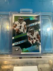 A. J. Brown, Jalen Hurts [Platinum] Football Cards 2022 Panini Contenders Touchdown Tandems Prices