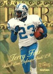 Terry Fair [Precious Metal Gems] #23 Football Cards 1999 Metal Universe Prices