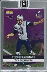 Stephen Gostkowski [Purple] #924 Football Cards 2016 Panini Instant NFL Prices