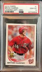 Bryce Harper [Mini] #1 Baseball Cards 2013 Topps Prices