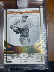 Mel Ott #23 Baseball Cards 2021 Panini Flawless Prices
